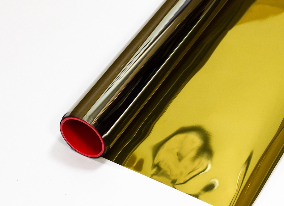 Зеркальная солнцезащитная пленка NOVA gold